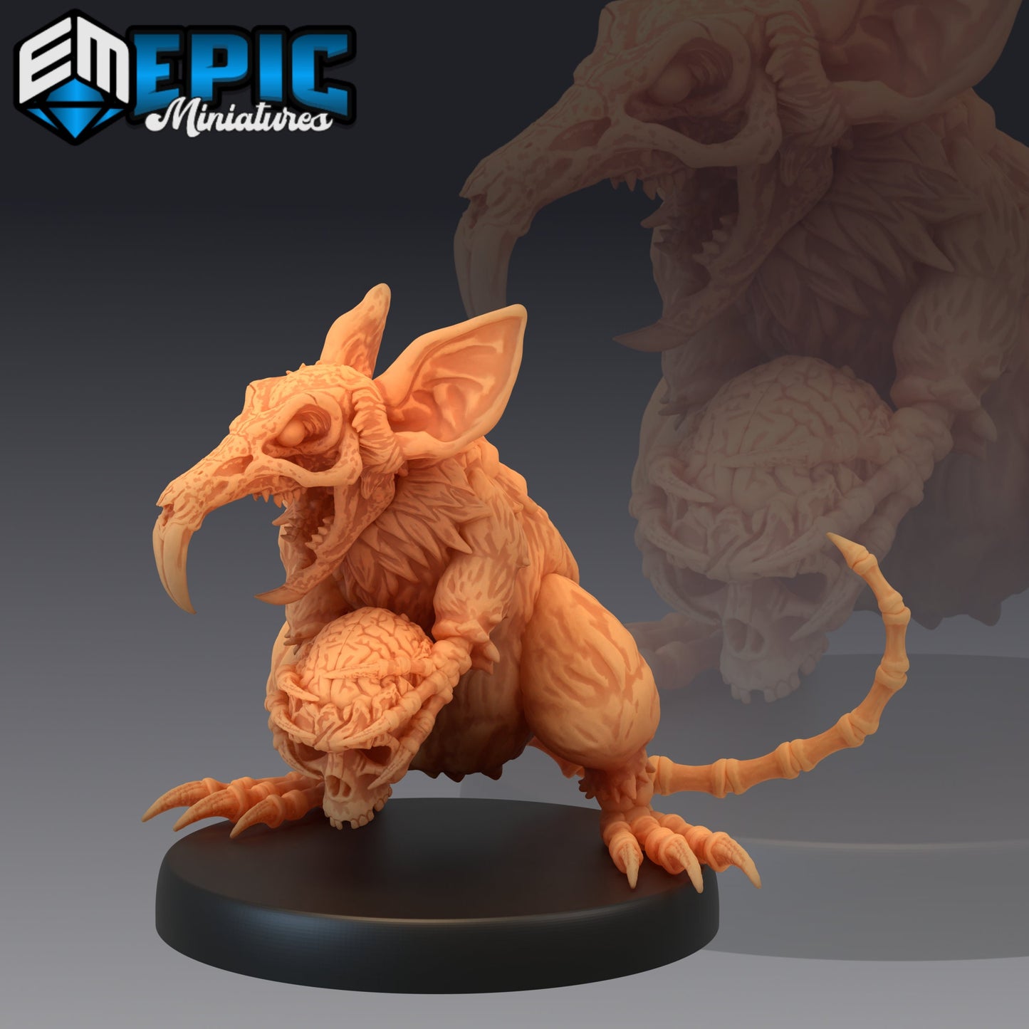 Giant Rat Revenant (3 Variants) - Epic Miniatures