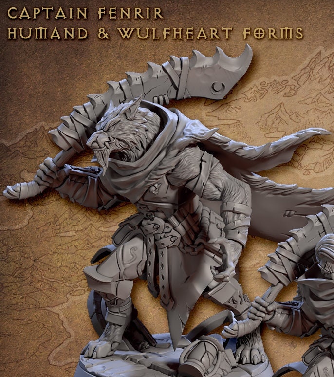 Captain Fenrir (2 Variants Available) - Artisan Guild
