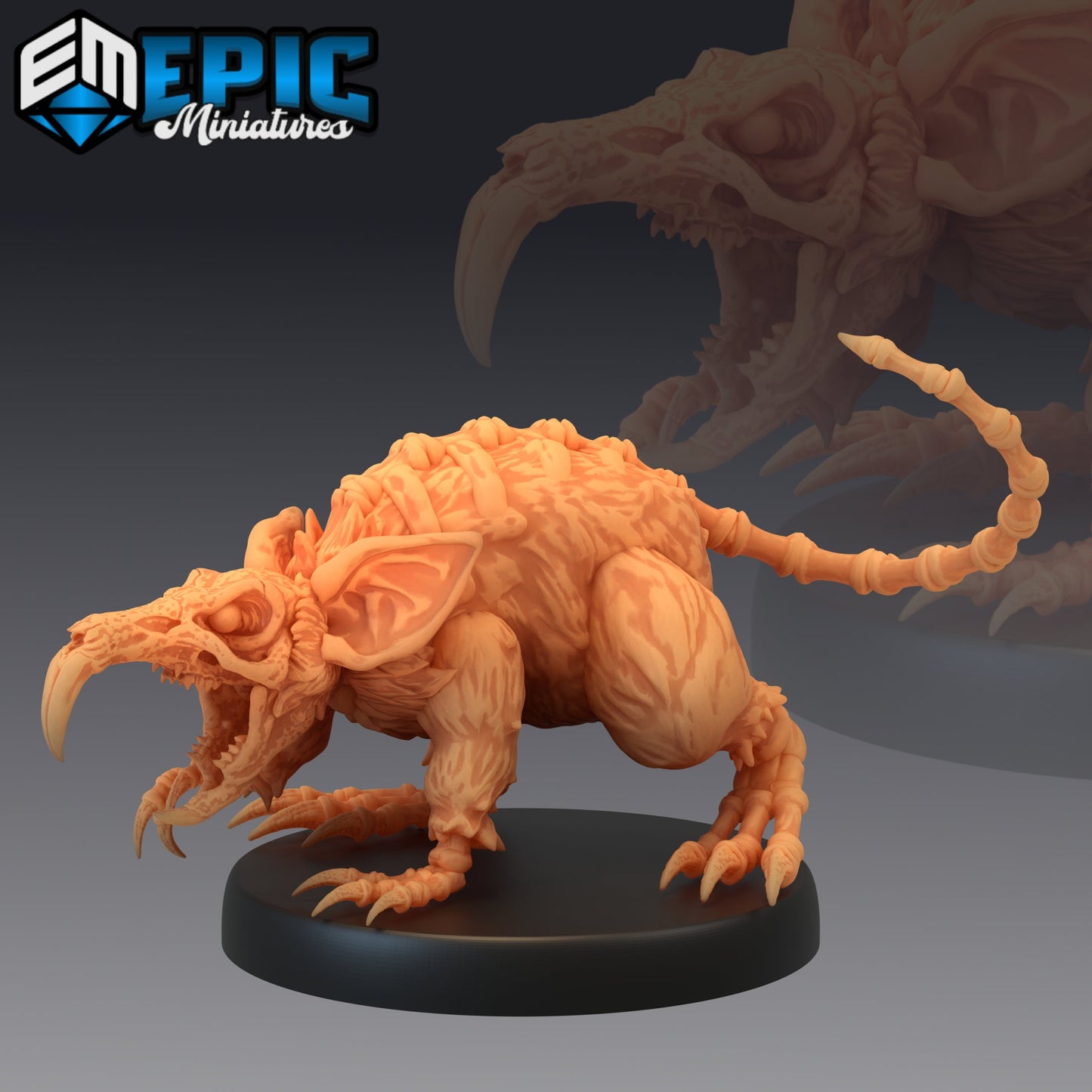Giant Rat Revenant (3 Variants) - Epic Miniatures