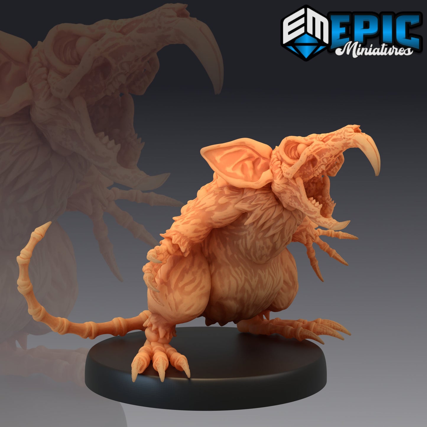 Giant Rat Revenant (3 Variants) - Epic Miniatures