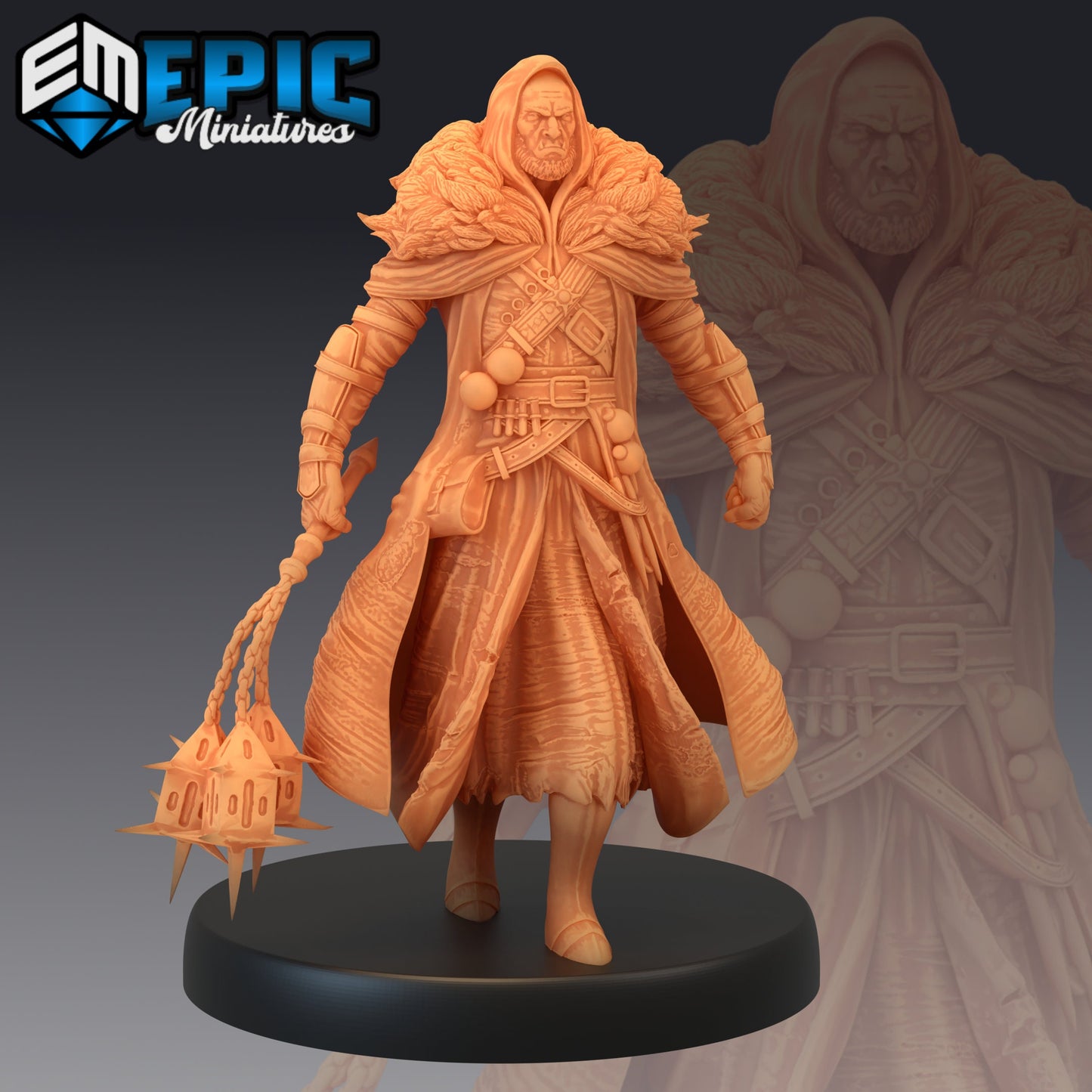 Half Orc Witch Hunter (3 Variants) - Epic Miniatures