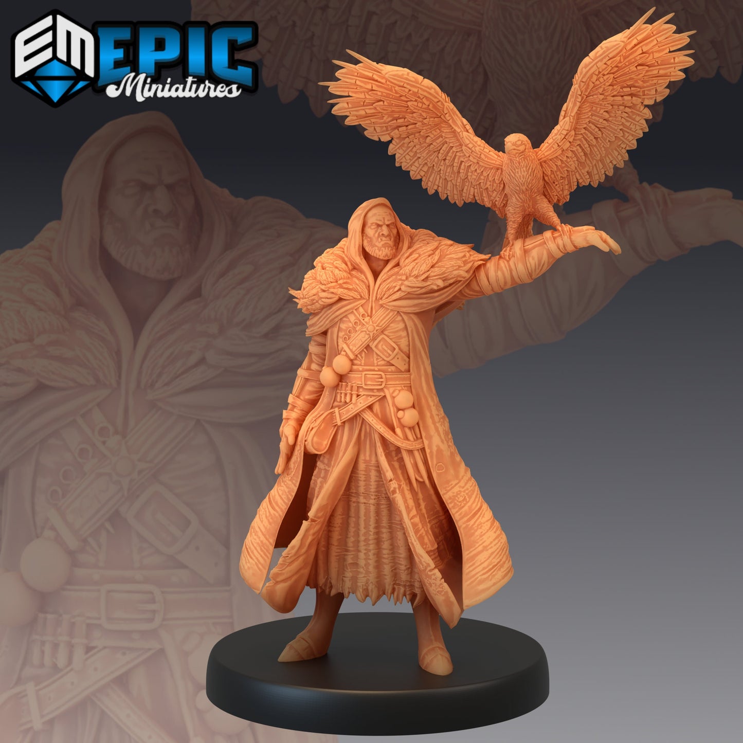 Half Orc Witch Hunter (3 Variants) - Epic Miniatures