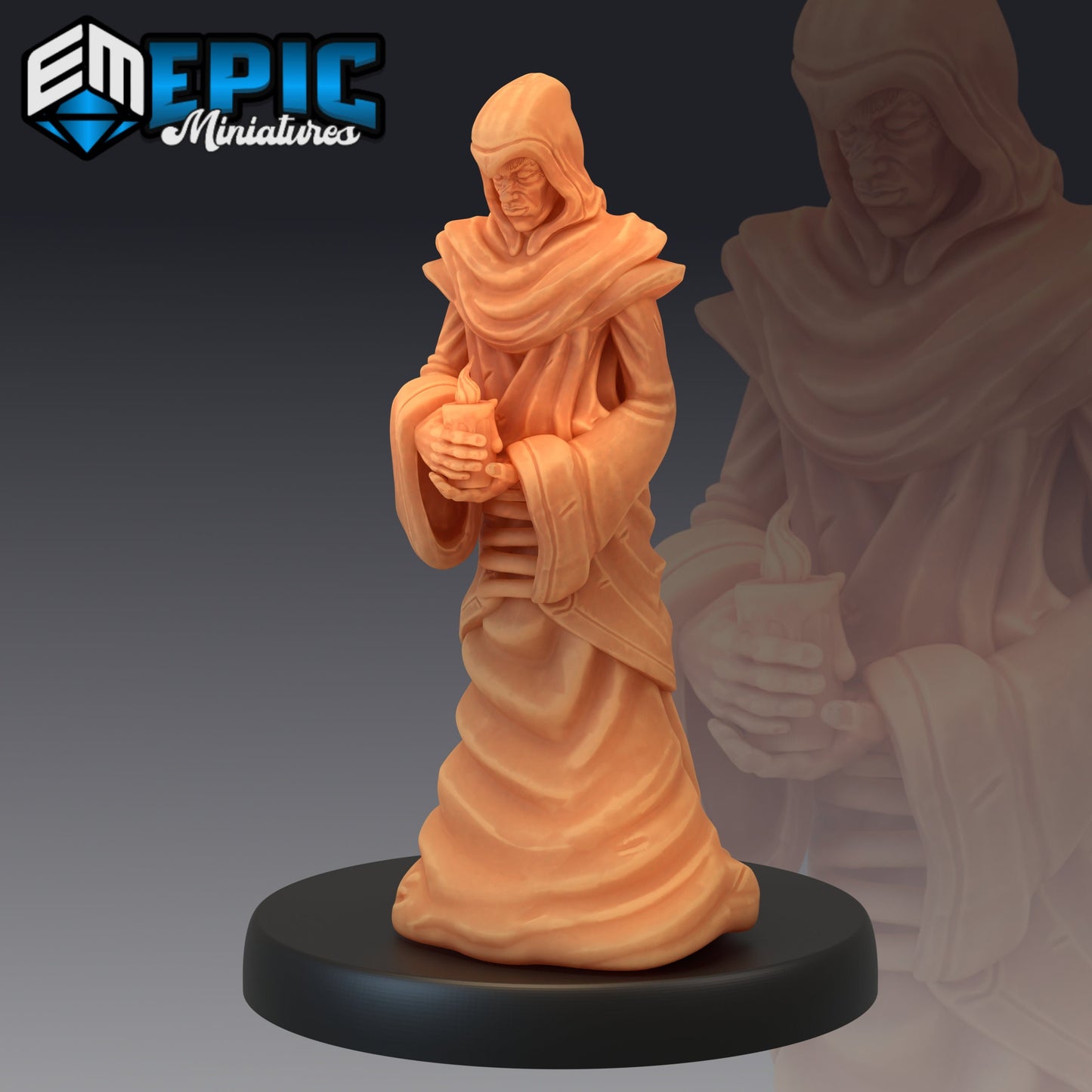 Yellow Cultist (3 Variants) - Epic Miniatures