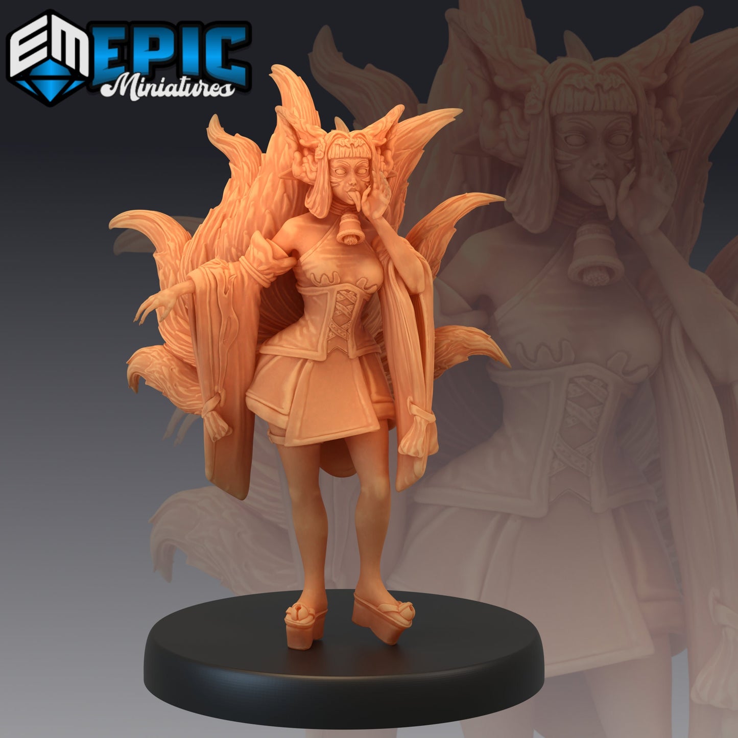 Kitsune (3 Variants) - Epic Miniatures