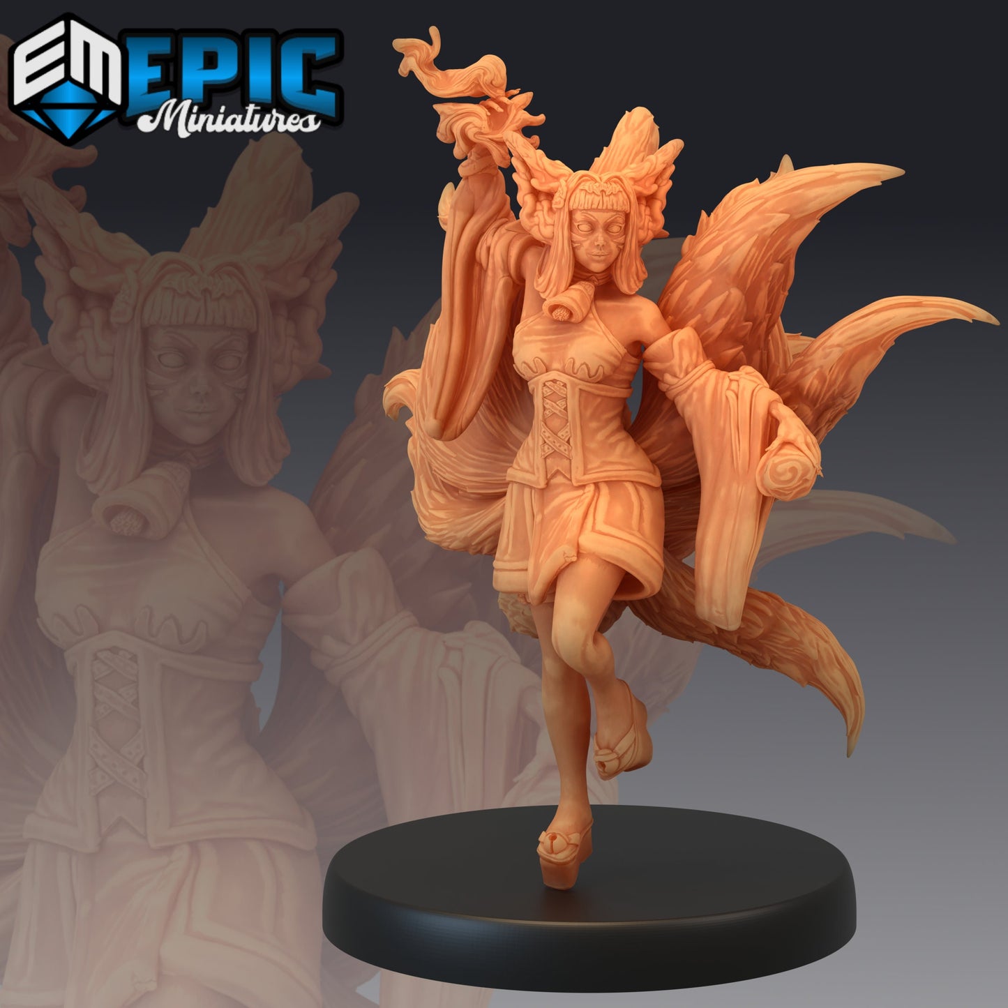 Kitsune (3 Variants) - Epic Miniatures