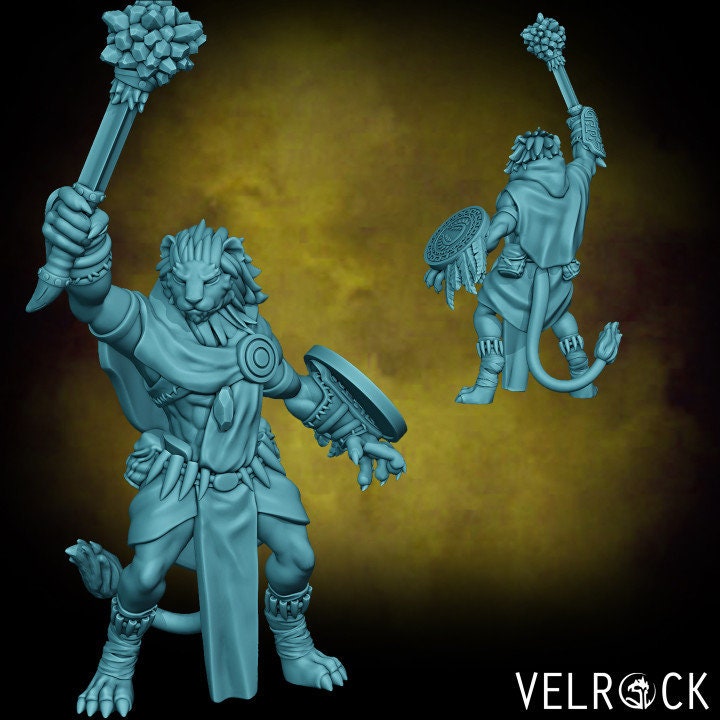 Leonin Tribe Male (9 Variants) - Velrock