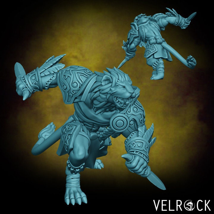 Leonin Tribe Male (9 Variants) - Velrock