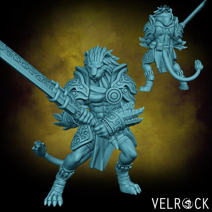 Leonin Tribe Male (9 Variants) - Velrock