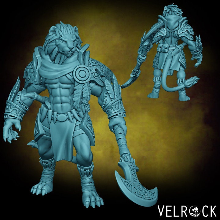 Leonin Tribe Male (9 Variants) - Velrock