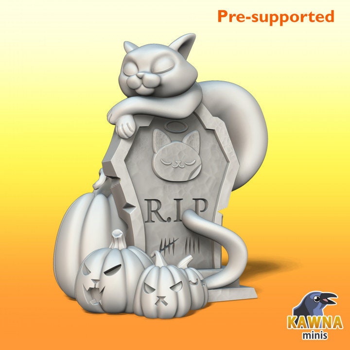 Spooky Cats (4 Variants Available) - Kawna Minis