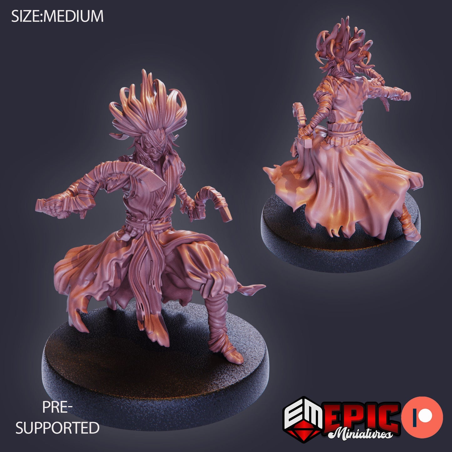 Bandage Warrior (3 Variants Available) - Epic Miniatures