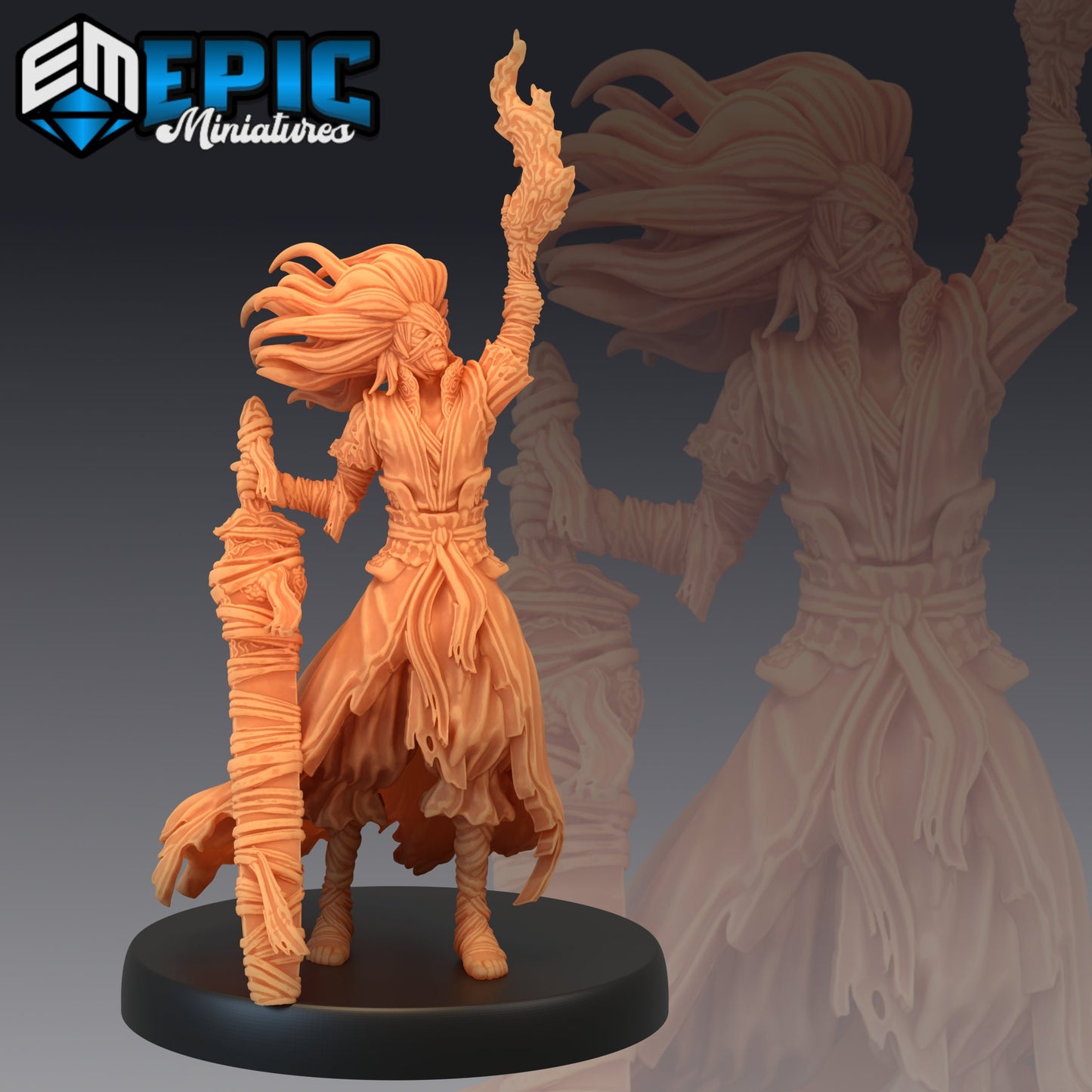 Bandage Warrior (3 Variants Available) - Epic Miniatures