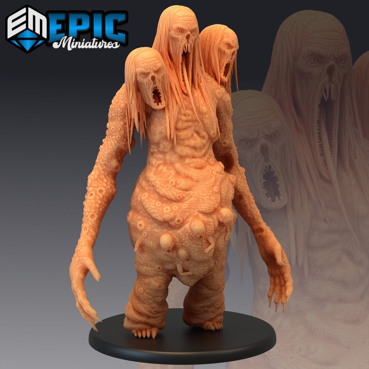 3 Headed Abomination - Epic Miniatures