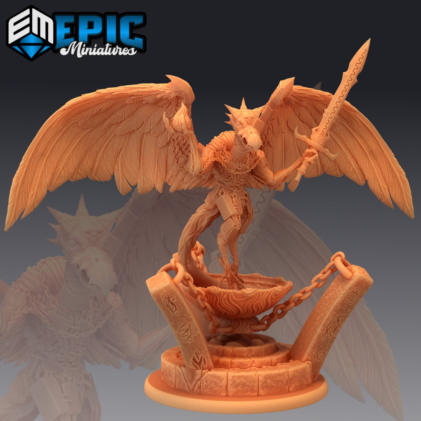 Vulture Demon (3 Variants) - Epic Miniatures