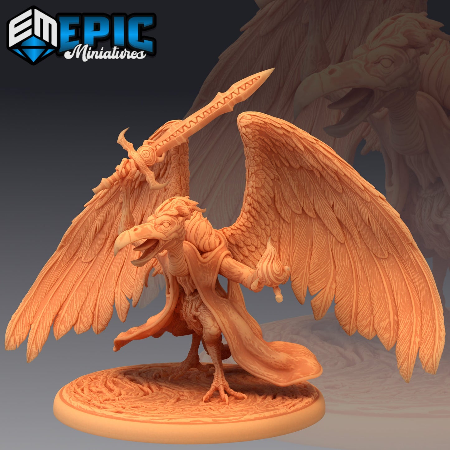 Vulture Demon (3 Variants) - Epic Miniatures