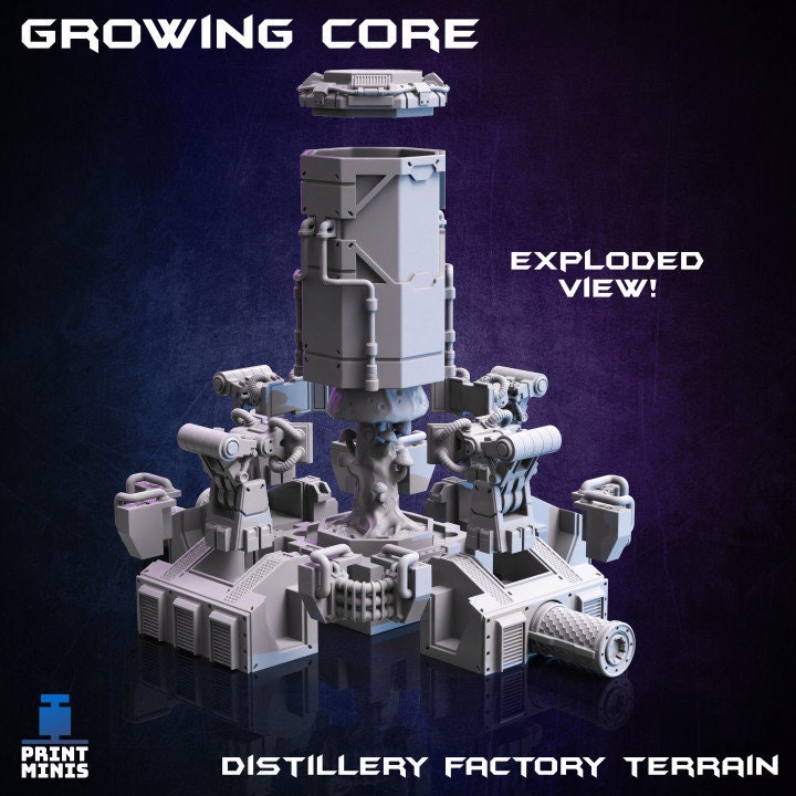 Distillation Garden Core - Print Minis