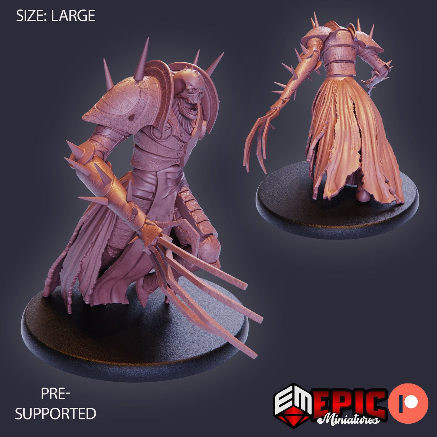 Armored Bone Claw (3 Variants) - Epic Miniatures