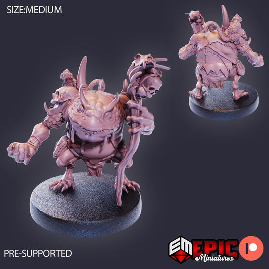 Chaos Toad Shaman (6 Variants Available) - Epic Miniatures