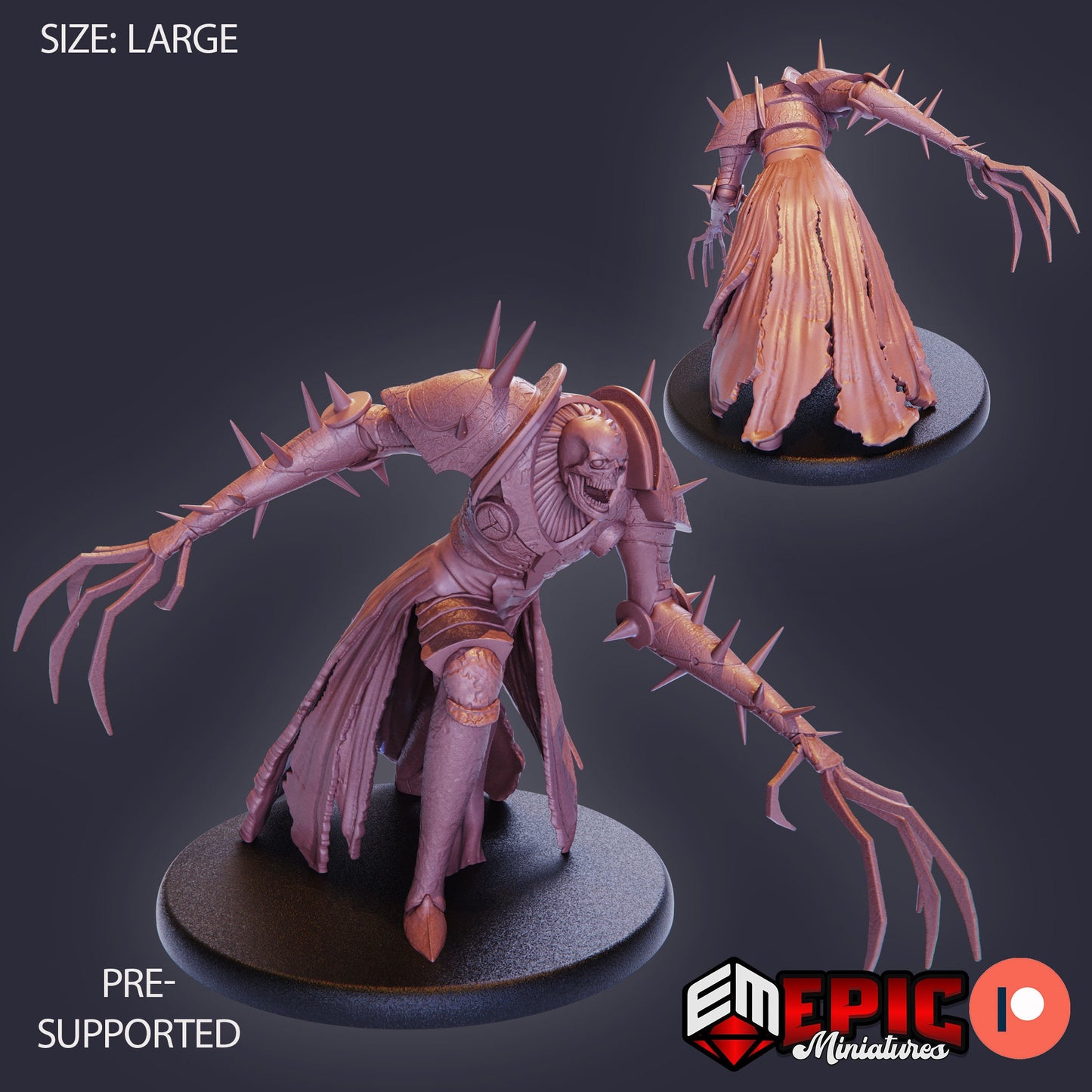Armored Bone Claw (3 Variants) - Epic Miniatures