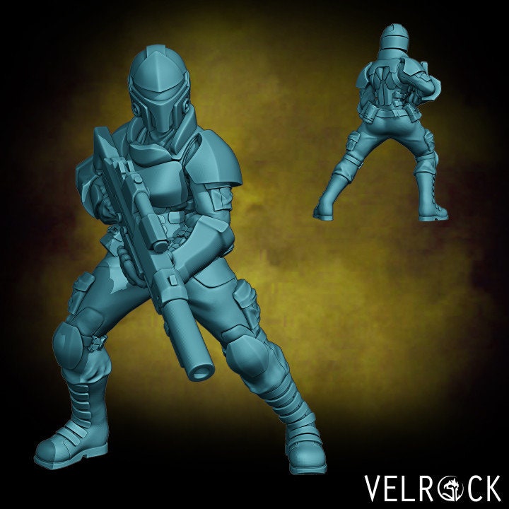 Sector Task Force - Female (8 Variants Available) - Velrock