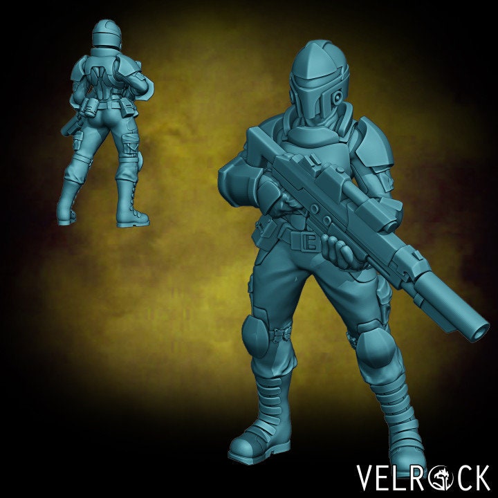Sector Task Force - Female (8 Variants Available) - Velrock