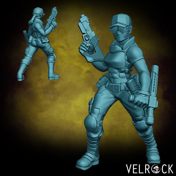 Sector Task Force - Female (8 Variants Available) - Velrock