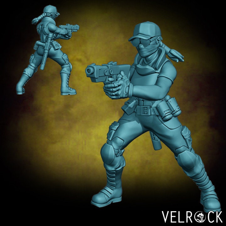 Sector Task Force - Female (8 Variants Available) - Velrock