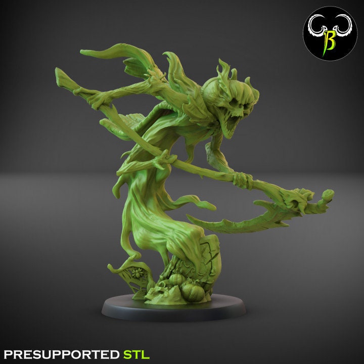 The Grim Pumpkin - Clay Beast Creations