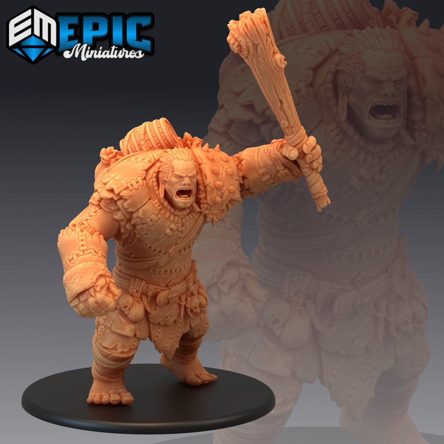 Hill Giant (4 Variants Available) - Epic Miniatures