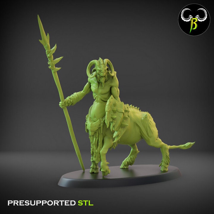 Horned Riders - Lance Squad (6 Variants Available) - Clay Beast Creations