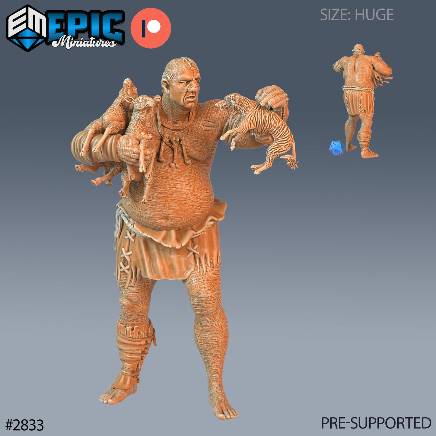 Jotunn Giant Tribe, Set 2 (4 Variants Available) - Epic Miniatures