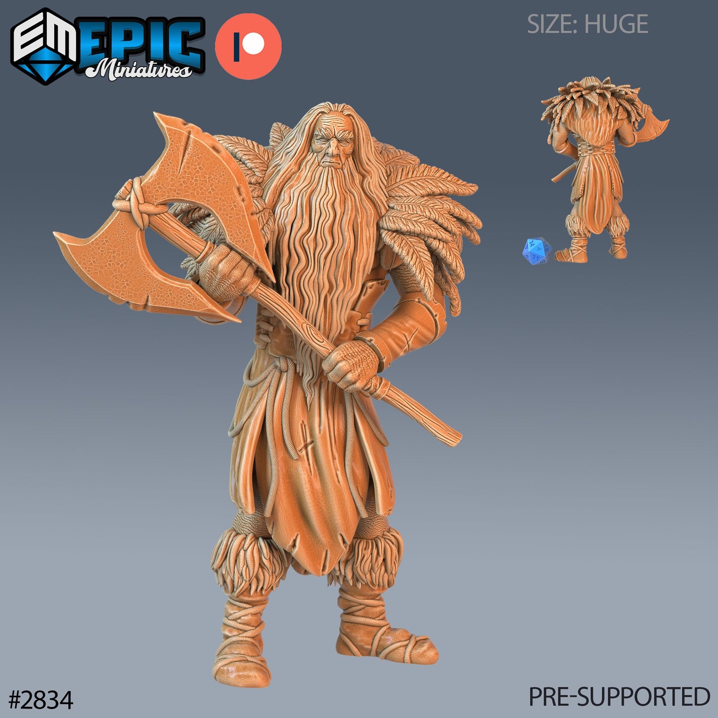 Jotunn Giant Tribe, Set 2 (4 Variants Available) - Epic Miniatures