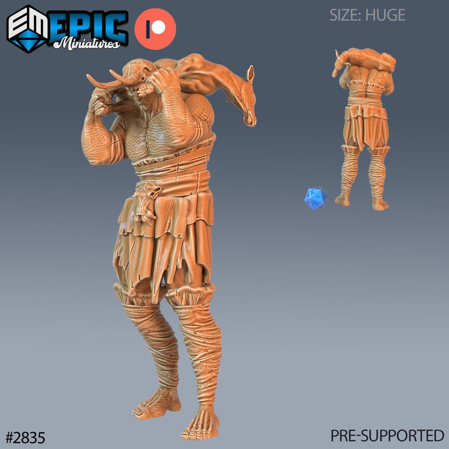 Jotunn Giant Tribe, Set 2 (4 Variants Available) - Epic Miniatures