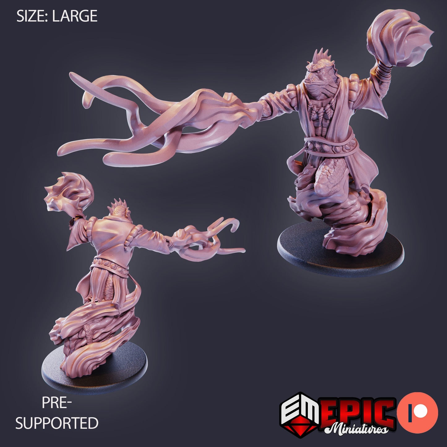 Marid (6 Variants Available) - Epic Miniatures