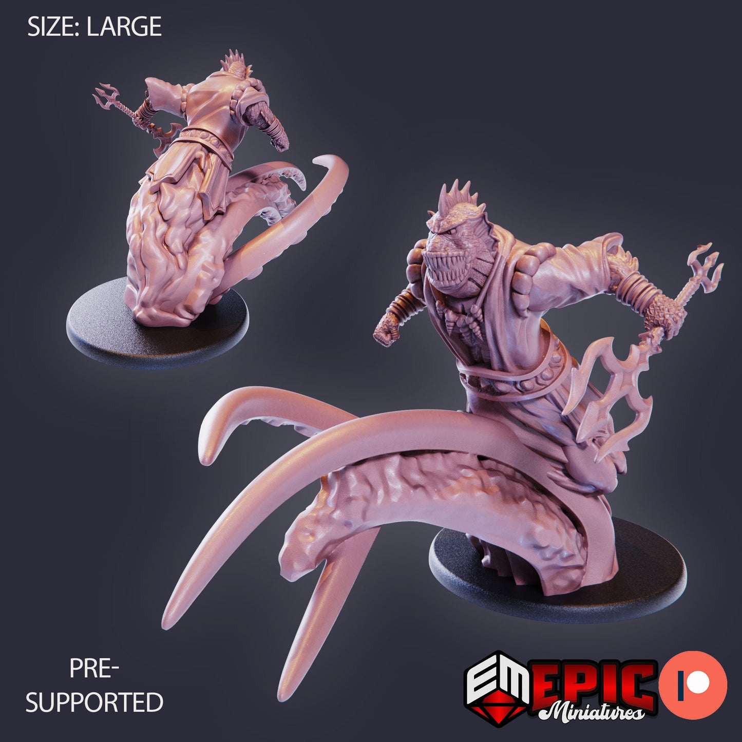 Marid (6 Variants Available) - Epic Miniatures