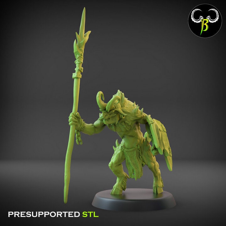 Brutal Raider Lance Set 2 (6 Variants) - Clay Beast Creations