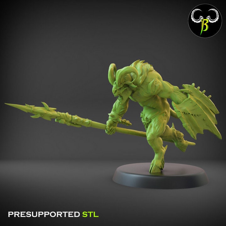 Brutal Raider Lance Set 2 (6 Variants) - Clay Beast Creations