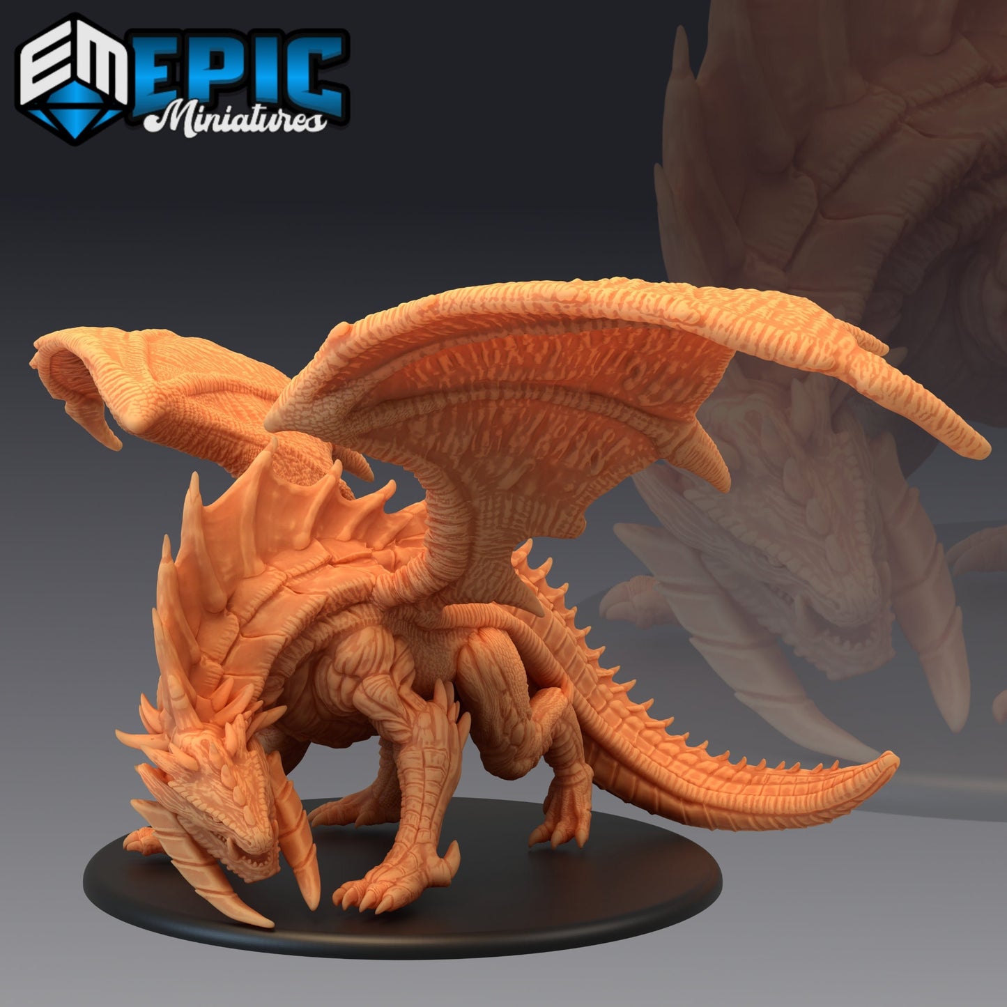 Adamantine Dragon - Epic Miniatures