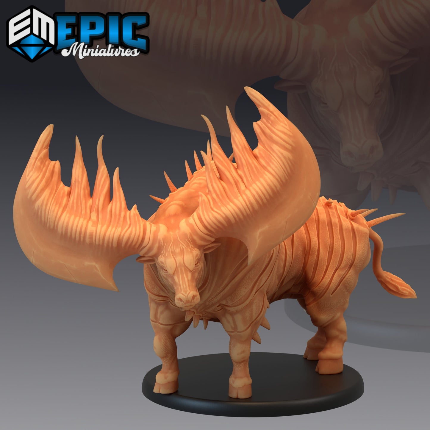 Epic Bull (4 Variants) - Epic Miniatures