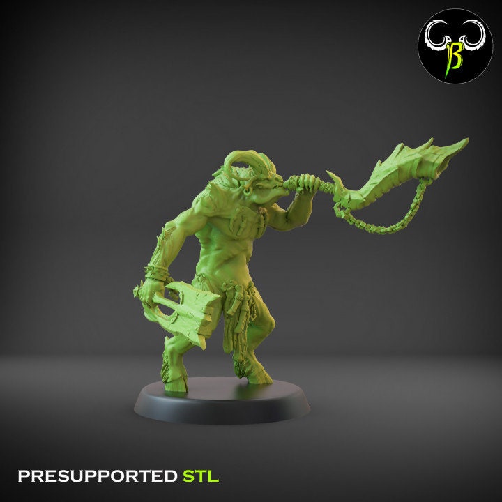 Brutal Raider Lance Set 1 (6 Variants Available) - Clay Beast Creations