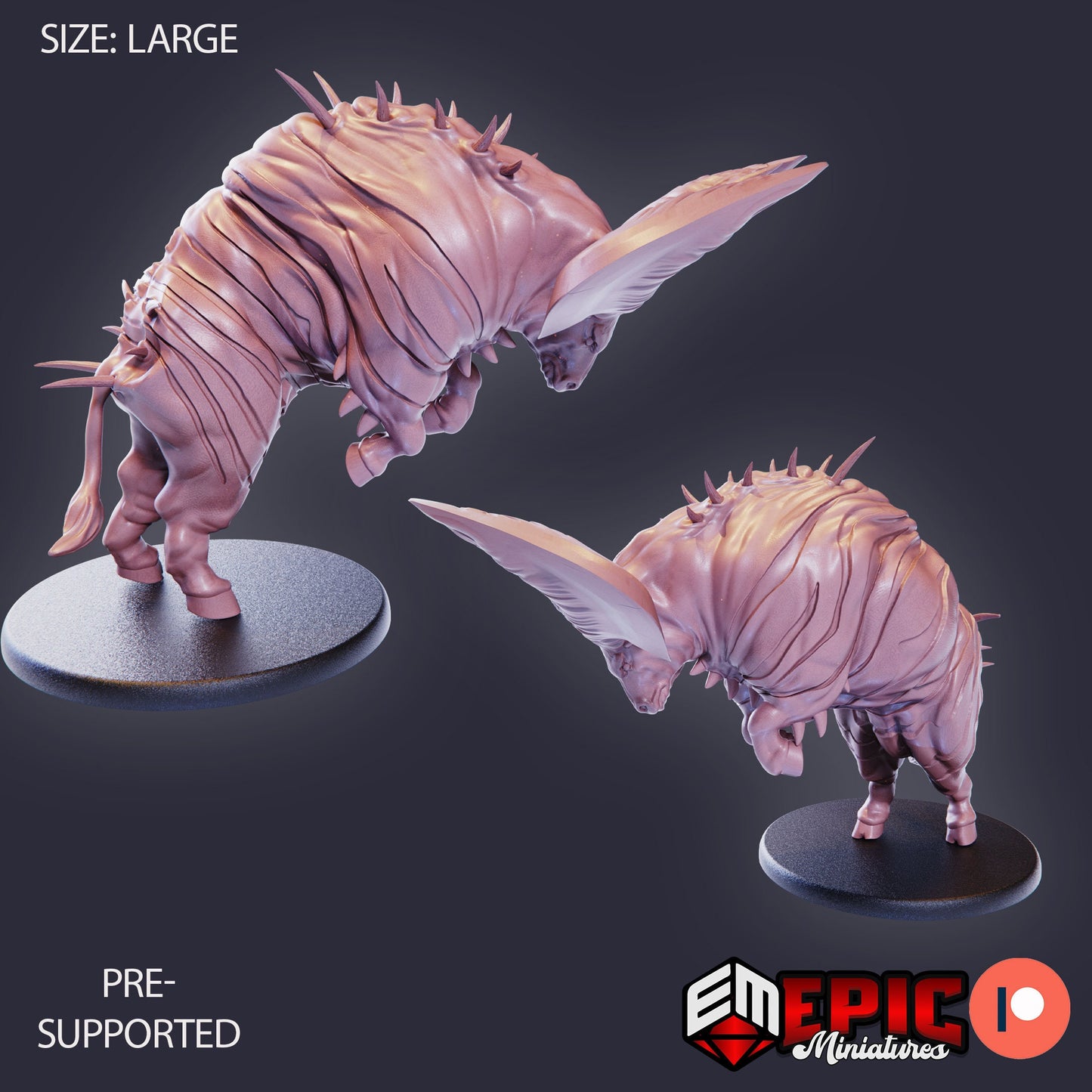 Epic Bull (4 Variants) - Epic Miniatures