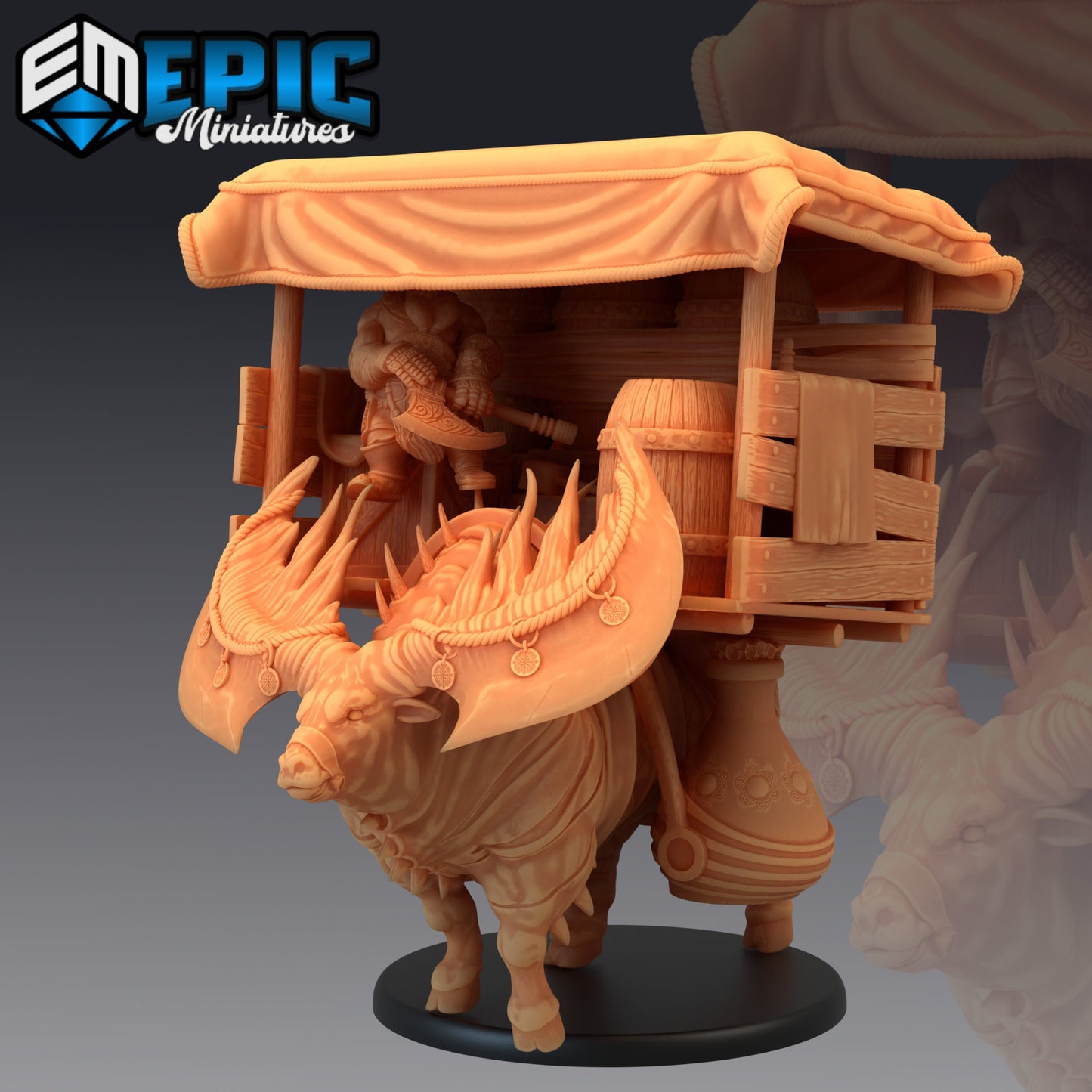 Epic Bull (4 Variants) - Epic Miniatures
