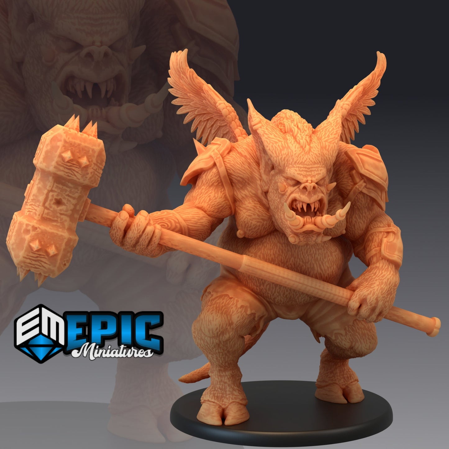 Pig Demon (3 Variants) - Epic Miniatures