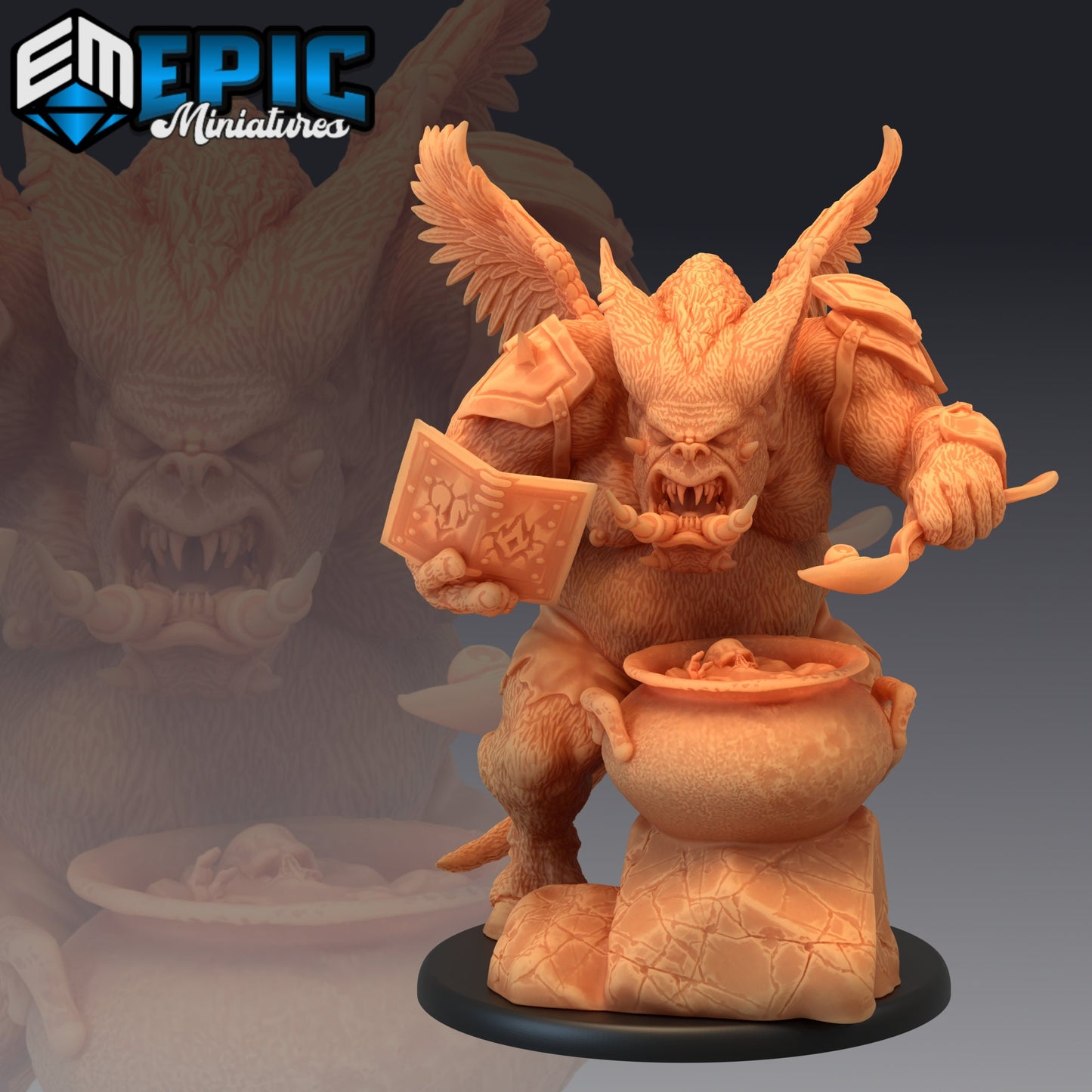 Pig Demon (3 Variants) - Epic Miniatures