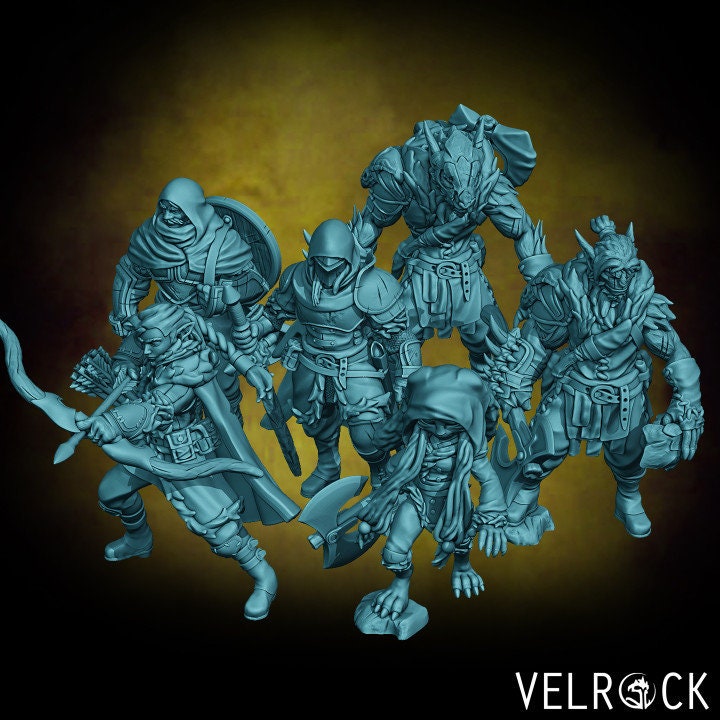 Tundra Adventurers (6 Variants Available) - Velrock