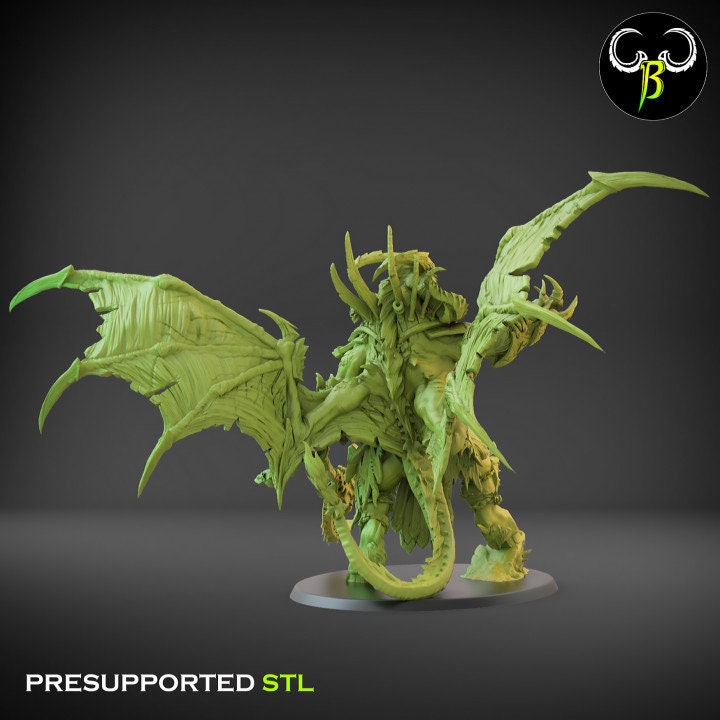 Ascended Dreadlord - Clay Beast Creations