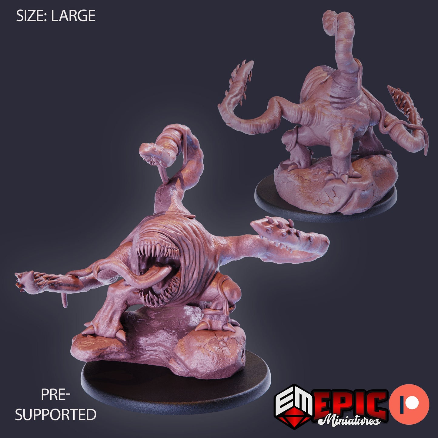 Otyugh (3 Variants) - Epic Miniatures