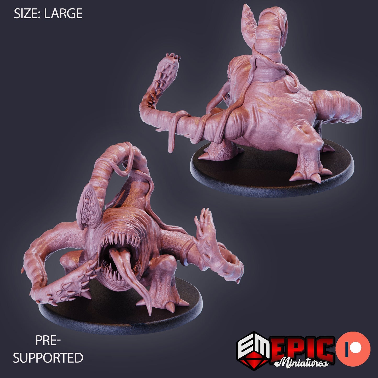 Otyugh (3 Variants) - Epic Miniatures