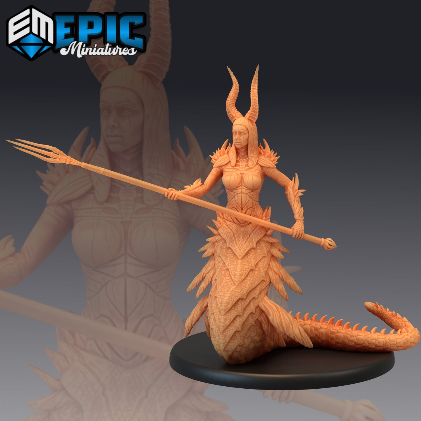 Volcanic Salamander (3 Variants) - Epic Miniatures