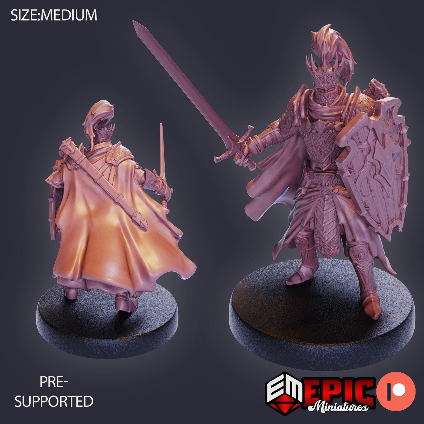 Death Knight (4 Variants Available) - Epic Miniatures